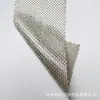 Tecido de seda de pérola com ponto padrão e hot stamping, macio, brilhante, com pequenos pontos redondos, confortável, para uso formal, tecido para performance de dança