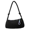 2026 Bolso de Hombro Individual Nuevo Elegante de Gran Capacidad Casual, Bolso Cruzado de Color Sólido Estilo Coreano con Patrón de Diamantes