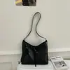 Bolsa de Palha Transfronteiriça Super Popular para o Verão 2026 Novo Modelo Grande Capacidade Bolsa de Ombro Nicho Casual Elegante Bolsa Tote