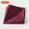 Bolsillo de la Camisa del Traje Bufanda Banquete de Bodas Negocios Poliéster Seda Bufanda Cuadrada Pequeña Pañuelo de Bolsillo Fábrica de Shengzhou Pañuelo Rayado para Hombres