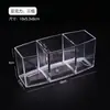 Tubo de Almacenamiento Cuadrado Simple de Gran Capacidad y Diseño sin Tapa, Caja de Almacenamiento para Herramientas de Belleza, Papelería y Artículos Varios