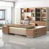 Mesa do Presidente, Mesa Executiva, Mesa do Chefe, Mesa do Presidente, Conjunto de Mesa e Cadeira para Escritório de Gerente, Nova Mesa de Chefe Estilo Chinês