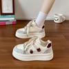 Zapatos Dopamina para Mujer 2025 Nuevo Otoño Versátiles Populares Blancos Estudiante Modernos Nicho Casuales Zapatillas