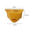 Taburete Plegable Grande de PP con Asa Portátil para Exteriores Taburete Bajo Caminar Bebé Camping Taburete Pequeño Plegable Ligero Taburete de Papel