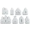 Yeso Aromaterapia Amapola Castillo de Pascua Casa Decoración Molde de Silicona Regalo Festivo Molde para Velas de Resina