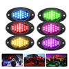 Modificación de luz de chasis de automóvil todoterreno transfronterizo, control remoto de luz decorativa con control de voz por aplicación Bluetooth, luz de ambiente dinámica RGB