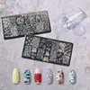 Placa de Estampado para Uñas Transfronteriza Set de Sellos Transferencia de Uñas Salón de Uñas Mismo Estilo Fabricante de Impresión por Transferencia Mayoreo