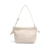 Moda Nicho Bolso Tejido para Mujer Casual Simple Bolso Cubo Versátil Bolso de Hombro Cruzado Bolso de Axila Bolso Tote Bolso Tejido