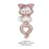 Globos de Muñeca al por Mayor del Fabricante, Globos Mixtos y Combinados, Pequeños Regalos, Película de Aluminio de Dibujos Animados, Puestos Callejeros, Juguetes y Regalos para Niños
