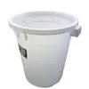 Venta al por mayor del fabricante Barril redondo engrosado de 200 L para fermentación y elaboración de cerveza Cubo de agua de plástico Pe Blanco Grande