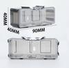 Caja de Almacenamiento para Modelos de Autos Hot Wheels de Aleación Transfronteriza, Modelo, Caja de Almacenamiento, Escritorio, Auto de Aleación para Niños, Tarjeta US, Caja de Exhibición Transparente, Estante