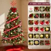 Árbol de Navidad Grande para Sala de Estar del Hogar Navidad 2026 Estilo Nuevo Luminoso Decoración Estilo Ins Adornos Colgantes DIY Paquete