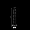 Plug Anal de Cristal, Vibrador Escama de Dragão, Dispositivo de Masturbação Masculino e Feminino, Expansão e Treinamento Anal, Brinquedo Sexual Sm, Produtos Sexuais para Adultos