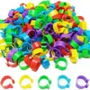 Anillos para Patas de Pollo Transfronterizos Hechos de Materiales Ecológicos, Antidesprendimiento, Venta al por Mayor, Adecuados para Venta en Múltiples Plataformas de Anillos para Patas de Pollo de Aves de Corral