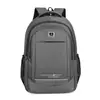 Mochila de hombre moderna y a la moda, mochila casual de viaje para computadora, mochila escolar personalizada para chicas de secundaria, bolso de hombro doble de color liso