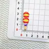 Palillos de Fruta Tanghulu de Color Sólido Adorno de Resina Accesorios Pegamento de Crema DIY Pinza para el Cabello Colgante para Funda de Teléfono