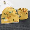 Nuevo conjunto de dos piezas de bufanda gorro de felpa de una sola capa para niños, gorro de algodón con estampado, sombrero cortavientos con protección para los oídos para primavera y otoño