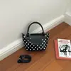Bolso Casual de Lunares Fresco 2026 Nuevo de Moda Tendencia para Mujer Bolso de Hombro de Gran Capacidad Bolso Cruzado para Viajes Diarios