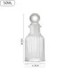 Botella de Vidrio para Aromaterapia al por Mayor, Florero, Difusor Cilíndrico sin Llama, Botella de Aromaterapia, Botella de Aromaterapia de Alto Valor, Botella Vacía
