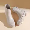 Botas de Lluvia de Moda Transfronteriza para Mujer Estilo Coreano Tejido Volador Cómodos Zapatos para el Agua Combinan con Todo Botas de Lluvia Cómodas Impermeables Zapatos de Trabajo
