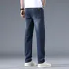 Jeans Masculino Stretch Verão Reto Slim Primavera e Verão Jovens Versátil Casual Calça Masculina 2025 Nova Calça