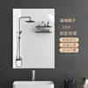 Espejo suave para montaje en pared, autoadhesivo, espejo acrílico de cuerpo entero para baño, uso doméstico, espejo para lavarse la cara y maquillaje, espejo de cuerpo entero para el hogar