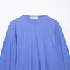 2026 Moda Transfronteriza Estilo Europeo y Americano Aliexpress Más Vendido Moda Cuadros Bolsillo Holgado Manga Globo Popelina Camisa
