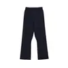 Atacado de Roupas Femininas Transfronteiriças Estilo Europeu e Americano 2026 Início da Primavera Novo Conjunto de Top de Manga Curta Slim Fit Cor Sólida + Calça Longa Casual