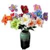 Venta al por mayor Fábrica Nuevo Tulipán Flor Artificial Abierta Boda Salón de Bodas Decoración para Exhibición en el Hogar Flor Falsa Tulipán