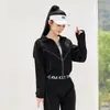 2024 nuevo otoño e invierno ropa de yoga abrigo de manga larga Pilates fitness abrigo ajustado liquidación al por mayor