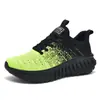 Zapatos Deportivos Casuales Ligeros de Malla Flyknit con Suela Gruesa para Hombre 2026 Verano Cómodos Transpirables para Jóvenes Zapatos de Running con Suela Ligera
