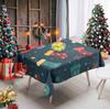 Mantel de Navidad Rojo Festivo Decorativo Tela Sala de Estar Ambiente Navideño Mantel Comedor Mesa de Centro Mantel Rectangular