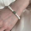 Pulsera vintage de marea nacional de piedra natural perla de agua dulce fresca y elegante pulsera exquisita joyería al por mayor para el Festival del Bote del Dragón