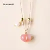 Pingente de Franja de Ágata de Origem Sal Natural Corrente para Clavícula Pulseira Tecida à Mão Acessórios de Pingente para Colar Venda por Atacado