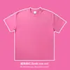 Camiseta masculina da marca trendy Amazon, peso pesado 200g, estilo retrô americano com aspecto desgastado, estilo europeu e americano, manga curta solta para adolescentes