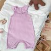 Ropa de bebé Niñas Chaleco con Cuello de Encaje Monos Cortos para Gateo de Bebé Niña