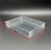 Caixa de embalagem plástica transparente de PVC, tampa superior e inferior universal, para alimentos, medicamentos, joias, presentes, display HD PET
