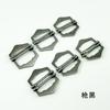 Metal japonês fivela colete cinto fivela ajustável bagagem quatro-engrenagem olho fivela roupas botão avental botão olho
