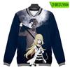 Jaqueta de Beisebol Estilo Coreano da Moda Estampada Amazon Angelsofdeath Primavera e Outono para Mulheres Atacado Estilo Casual