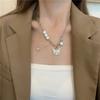 ¡Esconder! Collar de caramelos arcoíris con forma de gota de agua, adecuado para el verano, accesorios de nicho para mujer, cadena de clavícula Spice Girl, dulce y genial para celebridades de Internet.
