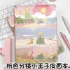 Storyboard Rosa El Principito A5 Página a Color Cuaderno Aspecto Elegante Rosa Diario del Principito Bloc de Notas de Aspecto Elegante
