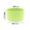Copo de Água Capa Antiderrapante Capa Inferior de Borracha Copo de Vidro Isolamento Capa de Silicone Transfronteiriça 7,5cm9cm Capa de Copo de Silicone Universal