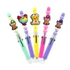 Animales de Dibujos Animados Transfronterizos Lindos Cuentas Centrales Cuentas de Goma Suave Cuentas Sueltas Accesorios para Joyería Accesorios para DIY