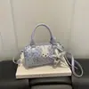 Bolsa de Ombro Cruzada de Coelho Fofo com Estrelas e Bolinhas Moda de Verão 2026 Nova Nicho Versátil