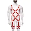 Bambú como ropa transfronteriza sexy tiras cruzadas body hueco bondage ropa interior sexy para hombre NZN0015