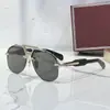 Gafas de Sol Sin Marco Hechas a Mano Estilo Japonés Alta Transfronterizas Material de Fibra de Acetato Jm Montura Aviador para Resort Gafas de Sol Hip-Hop