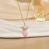 [Aço Titânio] Luxo Leve Totalmente Cravejado em Ouro Real Exquisito Micro-Cravejado Colar para Mulheres, Corrente de Clavícula da Moda Tendência Fabricante Cobre