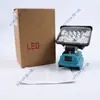 Lâmpada de mesa recarregável por bateria de lítio estilo Makita para comércio exterior transfronteiriço, luz noturna, carregamento de alta potência.