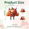 Una Variedad de Productos Nuevos, Creativos Insertos Decorativos de Plástico PVC de Calabaza con Calavera de Halloween para Patio Jardín, Insertos para Suelo, Caminos Decorativos