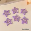 Acessórios Dopamina de Verão Quente Cores Doces Estrelas de Cinco Pontas Prendedor de Cabelo Pequeno Franja Infantil Lado Cabelo Desfiado Prendedor de Cabelo